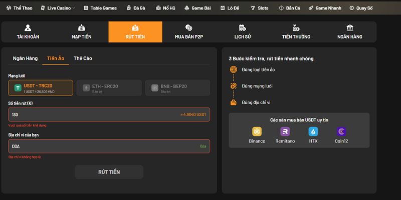 Rút Tiền Good88 3 Những điều kiện hội viên cần nắm rõ trước khi giao dịch